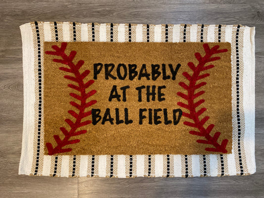 Ball Field Doormat