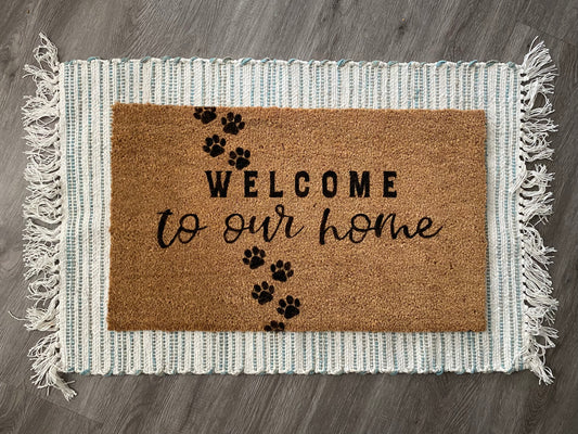 Pet Welcome Doormat