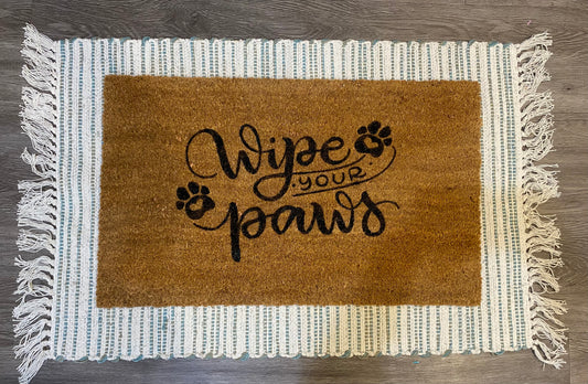 Wipe Your Paws Doormat