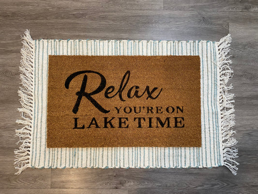 Lake Time Doormat